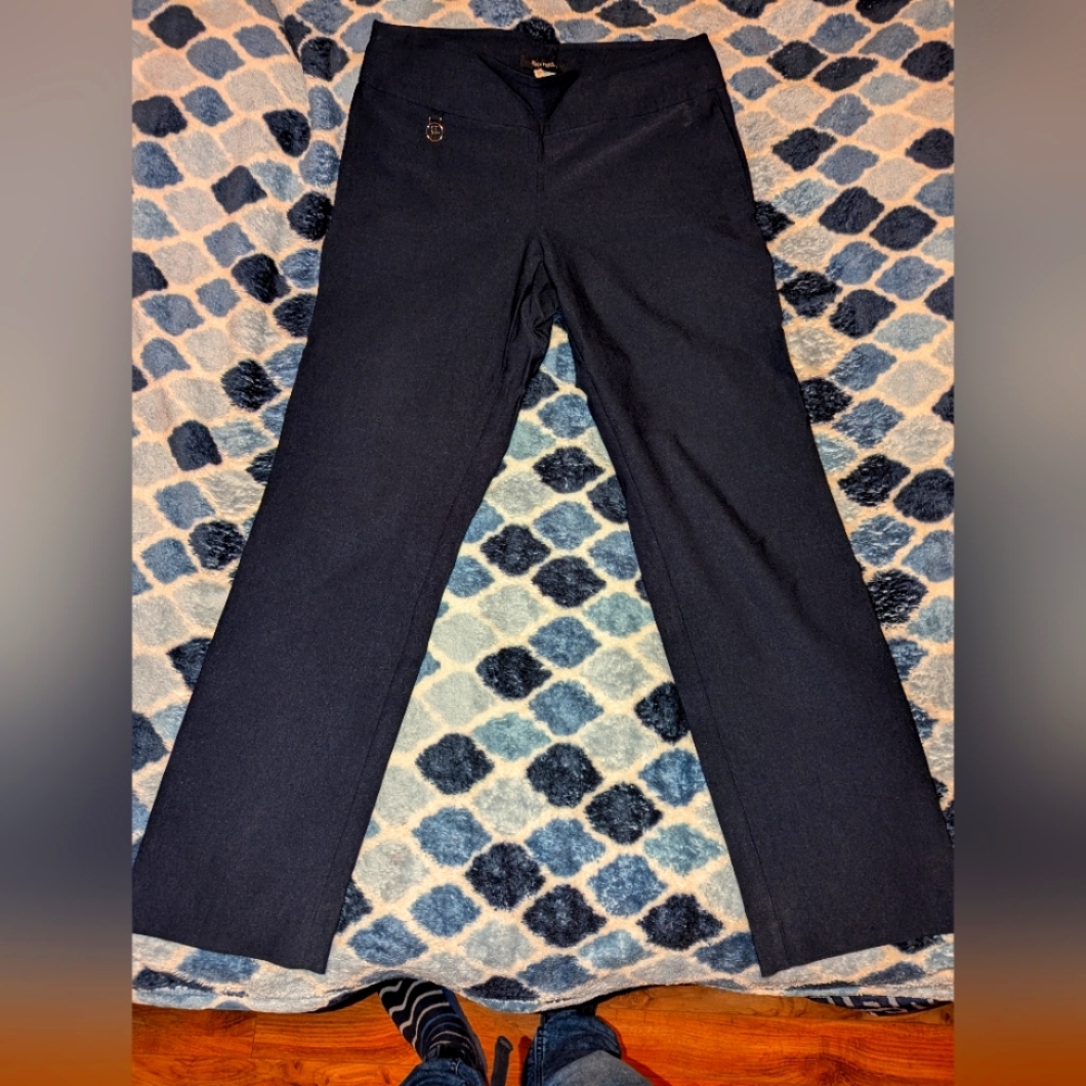 Raffinalla boot cut ponte pants